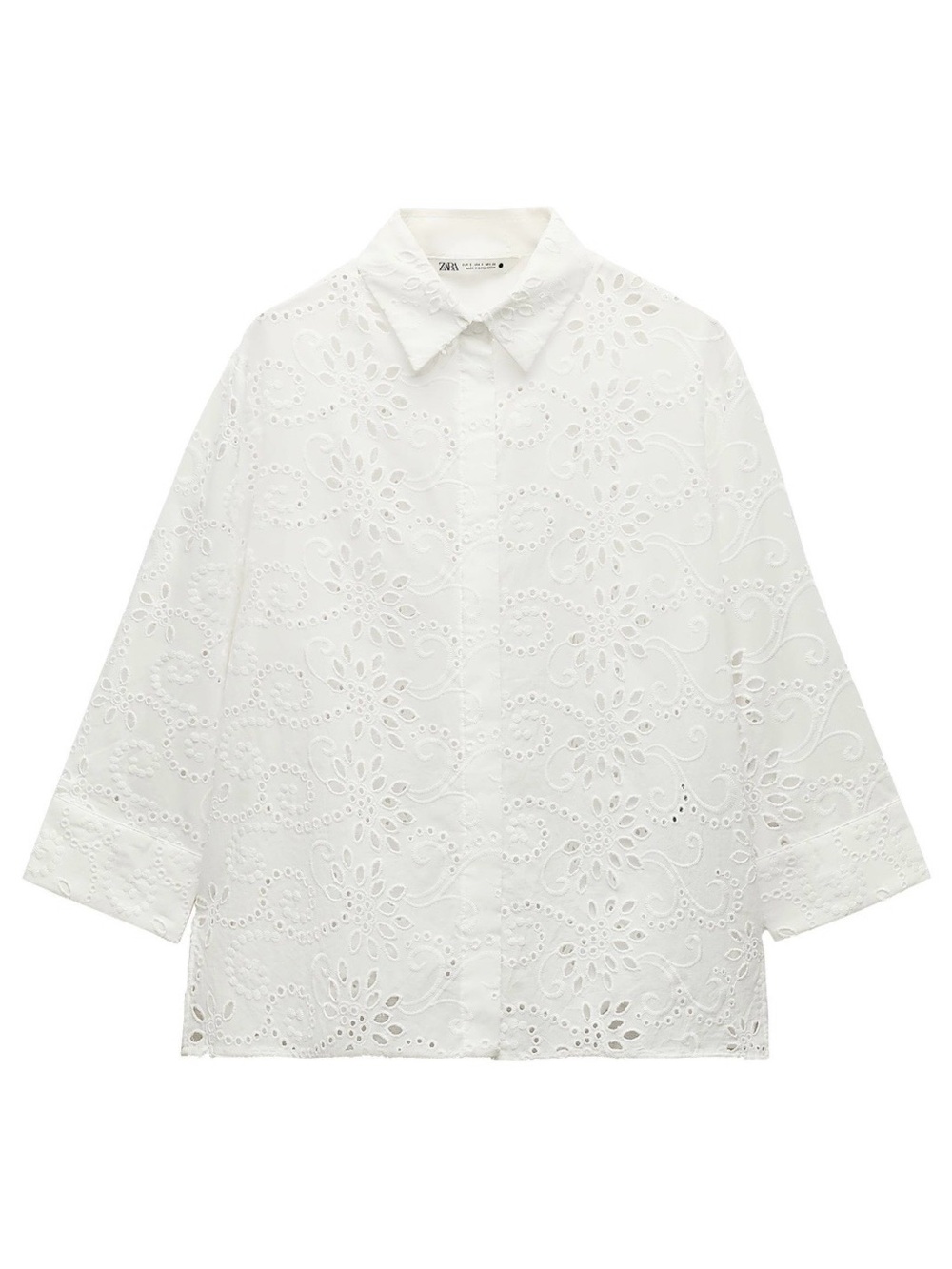 EMBROIDERED POPLIN SHIRT ZW COLLECTION
ZARA WOMAN COLLECTION